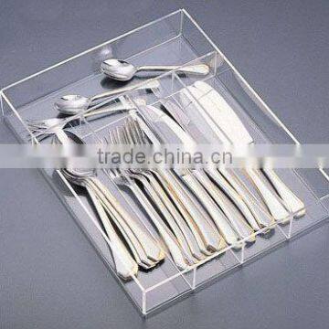 Acrylic Silverware Tray