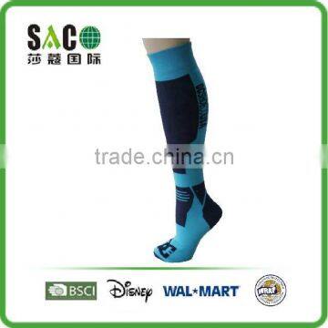 Fancy free terry knee high sports socks