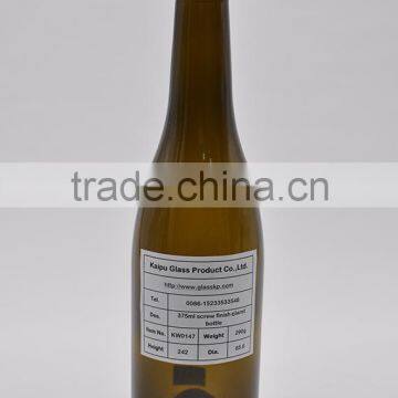 350ml Wine Glass Bottle with Screw Cap