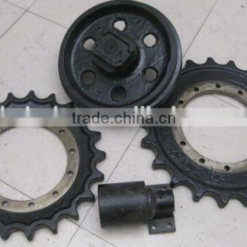 Pc60-8 Excavator Undercarriage Parts, Sprocket Front Idler Top Roller Carrier, Excavator Sprocket