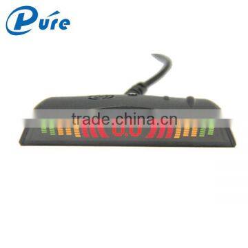 Universal smart led display rear parking sensor with 4 sensors for all cars