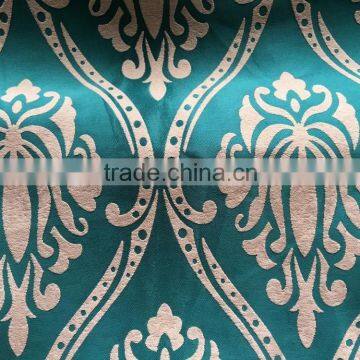 2016 Hot sale weaving blackout curtain fabric polyester jacquard fabric