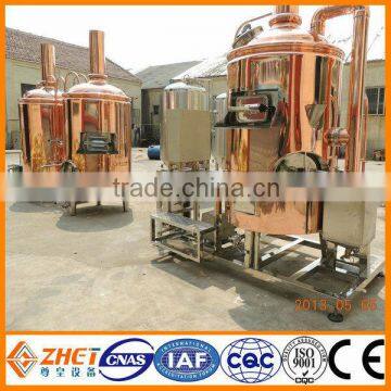 copper micro brewery equipment for sale