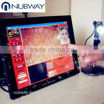 professional made in Taiwan smart skin diagnosis system desktop face analyzer