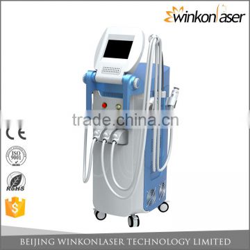 Multifunction beauty system skin tightening hair removal machine rf fractional micro needle