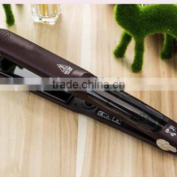 Flat Iron Steam Hair Straightener and Curling Iron