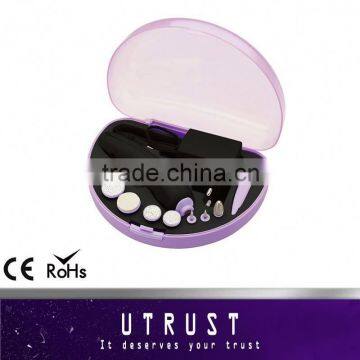 Supplier ABS Plastic Automatic Reasonable Price flower printing manicure set for women