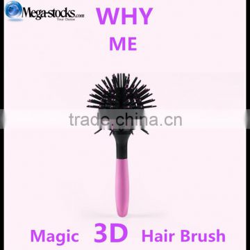 Trendy 3D Bomb Curl VOLUMN & CURLUP Homodisperse Heat 360 Degree Brush