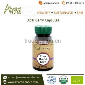 Suppling Acai Berry Capsules, EOM SERVICE