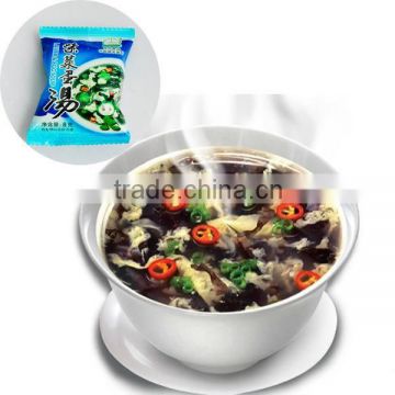 Freeze-dried delicious instant soup