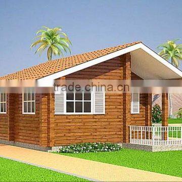 40 M2 Prefabricated Log Cabin For Sale