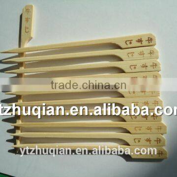 Top grade bamboo teppo skewer with custom logo