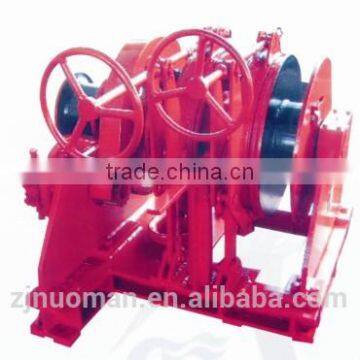 Single type cable lifter hydraulic marine mooring winch for sale