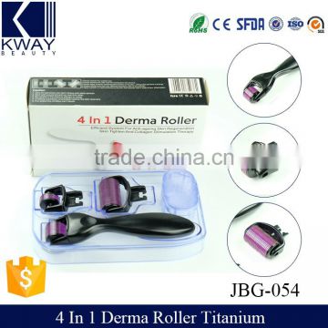 professional 4 in 1 titanium dermaroller system derma roller