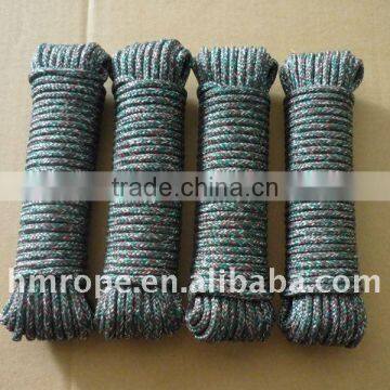 polypropylene diamond braided rope