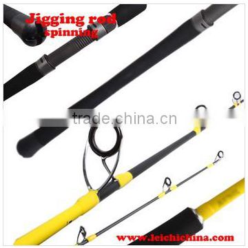 Light weight high carbon spinning fishing rod