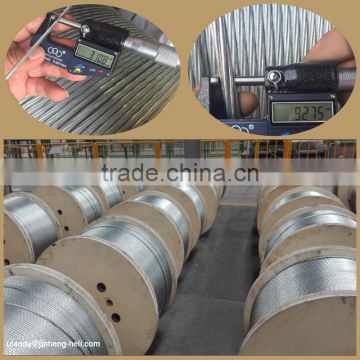 3/8 inch Steel Overhead Ground Wire 7 wire strand