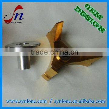 2017 Customized Triple Legs Fastening Brass Part photo-4