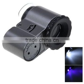 2013 New 50X Magnifier Currency Detecting with LED Microscope for Jewelry