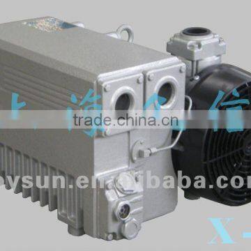 Single-stage rotary vane vacuum pump