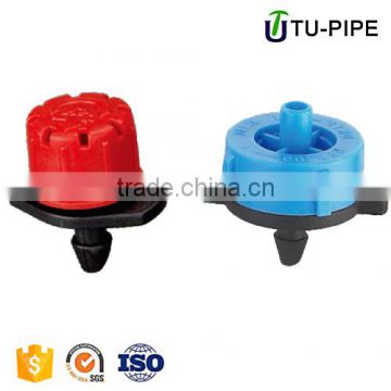 dripper irrigation system plastic pressure compensation emitter