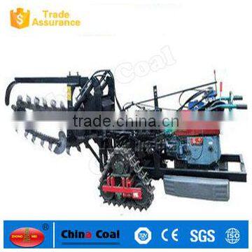 Walking type ditching machine, Crawler ditching machine