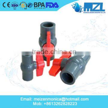 2015 MZL New Product PVC Ball Valve, PVC Pipe Fittings With Good Quality Popular in British