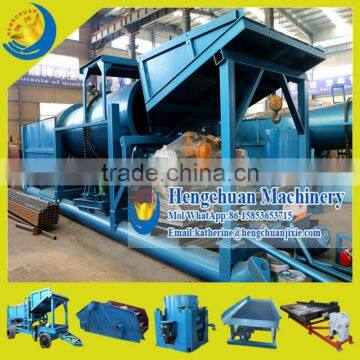 Gold Ore Washing Scrubber Machine