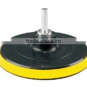 The direct factry sale 100-180mm round shape yellow plastic abrasive wheel with custom logo