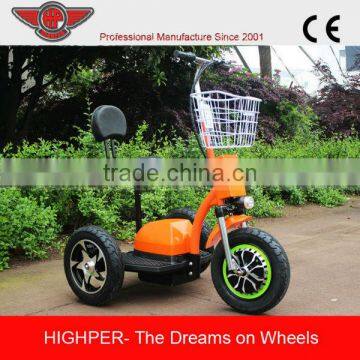 Electric Three Wheel Mobility Scooter, Handicapped Scooter
