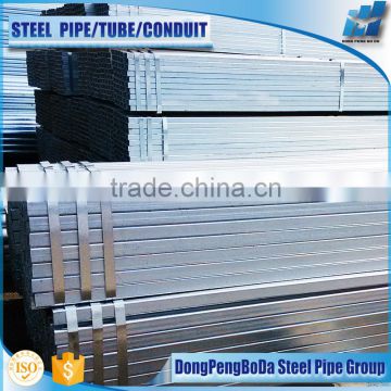 AS 1163 40*40 galvanized iron pipe with square hollow section