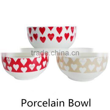 hot sale 5inch japan style porcelain bowl