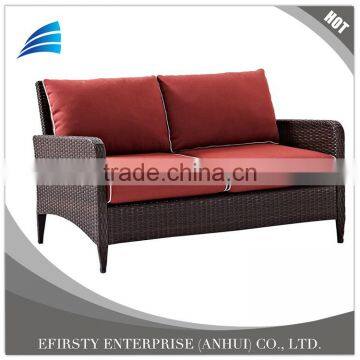 wicker furniture modern outdoor sofa poly rattan sofa