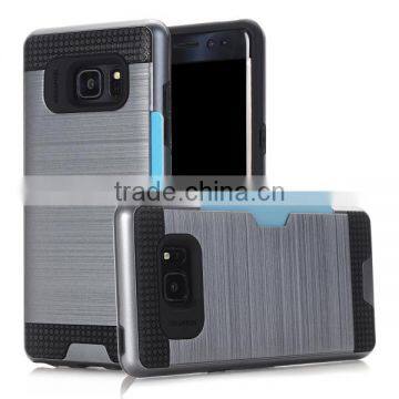 Drawbench Phone Case With Card Slot Phone Hull TPU + PC Material Back Cover for Samsung Note 7 photo-5