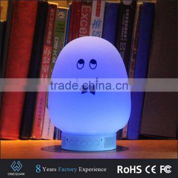 7 Colors Changing Silicone Portable Bluetooth Speaker Light APP Control photo-3
