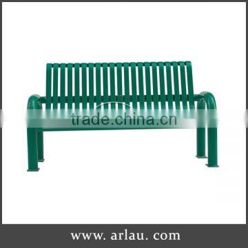 steel pipe patio bench