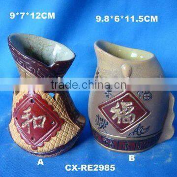 Ceramic Oil burner, Ceramic aromar burner , Incense burner