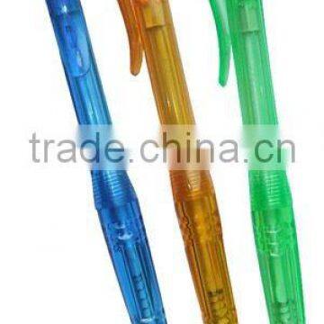 strange shape Plastic ballpoint pen for promotional