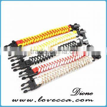 New Fashion Military 7 Strands Cheap Paracord Survival Bracelet for Outdoor Sport photo-6