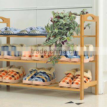 Wholesale Price Promotional Natural Wooden Shoe Racks,wooden Rack Shelf photo-4