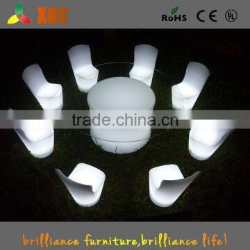 Remote Control Wholesale Nightclub Furniture Led Bar Sofa photo-3