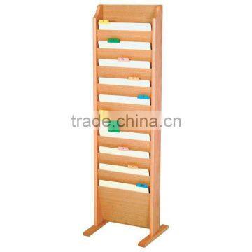 Wooden Free Standing Display Rack