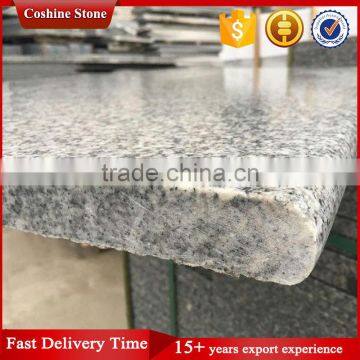 Hubei G603 Light Grey Stone Steps Risers Granite Stairs With Full Bullnose Design