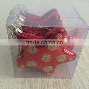 2015 New Design 4 Pcs of Christmas Decorations STAR/ROUND SHAPE photo-2