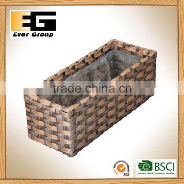 Garden Home Fuiniture Outdoor Plastic Rattan Basket Laundry Storage Box Baskets