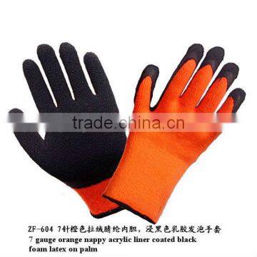 latex coated working gloves