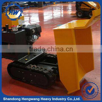 Factory Supply Cheap Price Garden Hydraulic Crawler Mini Dumper photo-6