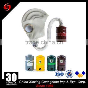 Gas mask Military half face army gas mask with canister for security safety