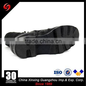 Saudi Arabia Army Genuine Leather With Polyester Oxford Jungle Military Boots photo-5