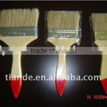high quality bristle paint brush with wooden handle